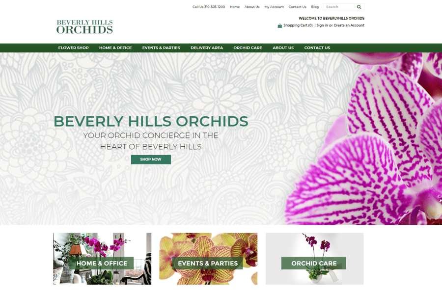 Beverly Hills Orchids